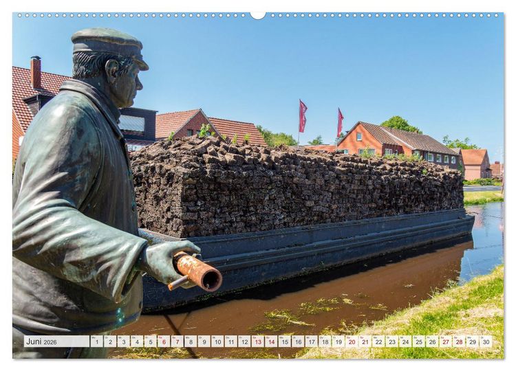 Produktbild: Rund um Papenburg (Wandkalender 2026 DIN A2 quer), CALVENDO Monatskalender
