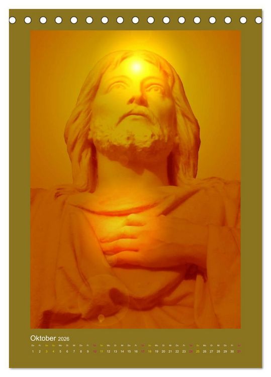 Produktbild: CHRIST SEIN * 2026 (Tischkalender 2026 DIN A5 hoch), CALVENDO Monatskalender