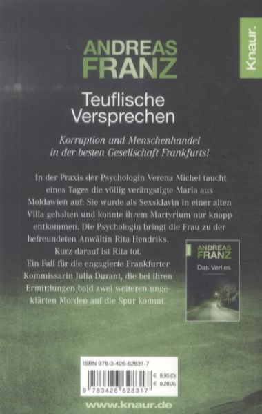 Produktbild: Teuflische Versprechen / Julia Durant Band 8