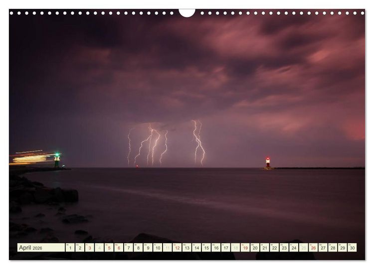 Produktbild: Ostsee - Impressionen (Wandkalender 2026 DIN A3 quer), CALVENDO Monatskalender