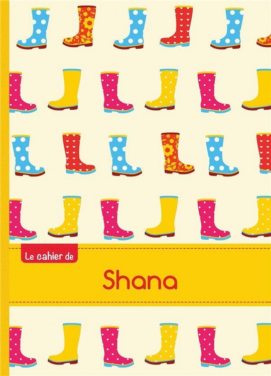 Produktbild: Cahier shana blanc,96p,a5