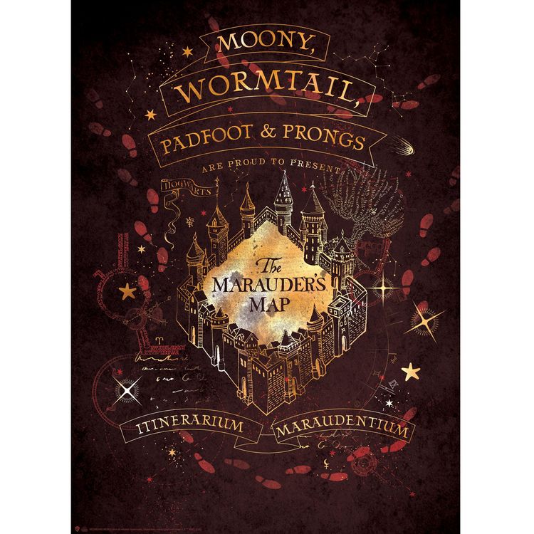 Produktbild: HARRY POTTER - Set 2 Chibi Posters - Crest & Marauders (52x3
