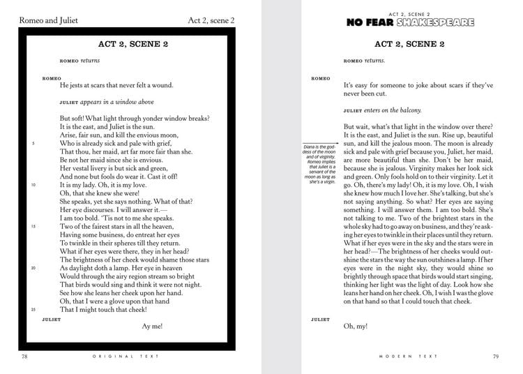 Produktbild: No Fear Shakespeare: Romeo and Juliet