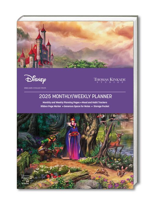 Produktbild: Thomas Kinkade: The Disney Dream Collection &ndash; Monats- und Wochenplaner 2025