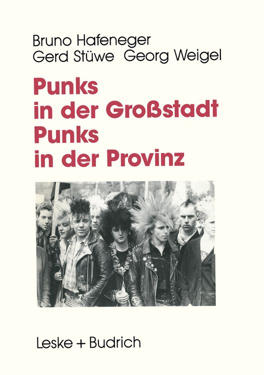 Produktbild: Punks in der Gro&szlig;stadt &mdash; Punks in der Provinz