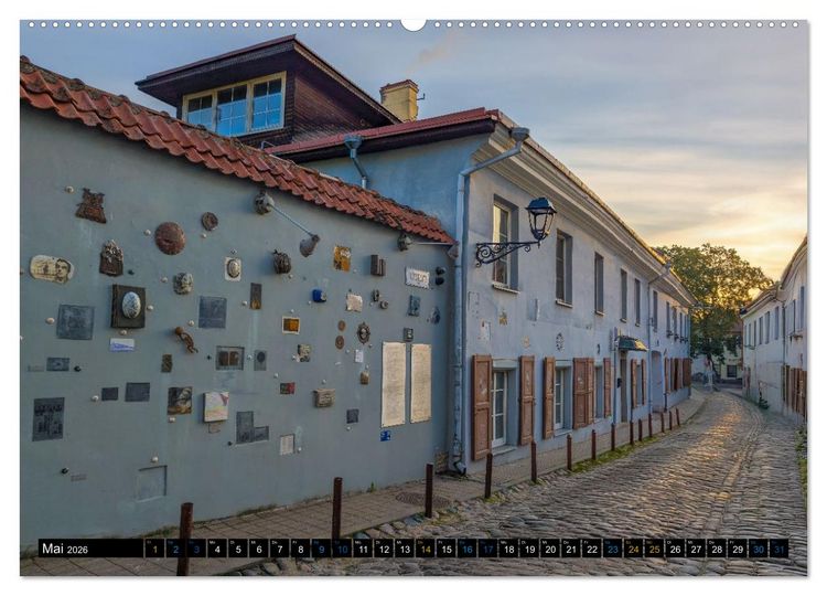 Produktbild: Nordischer Glanz &ndash; Tallinn - Riga - Vilnius (Wandkalender 2026 DIN A2 quer), CALVENDO Monatskalender