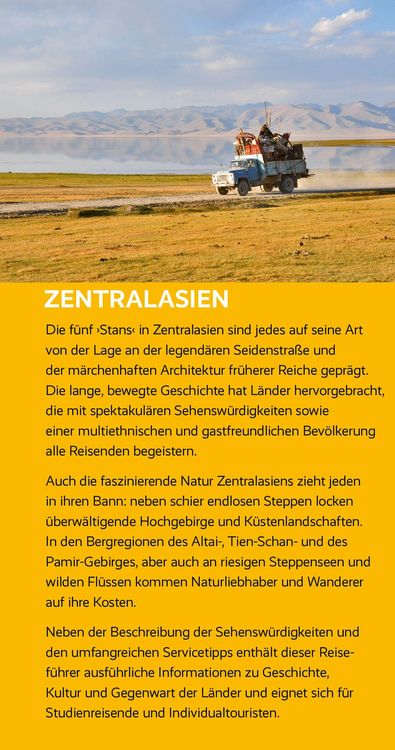 Produktbild: TRESCHER Reisef&uuml;hrer Zentralasien