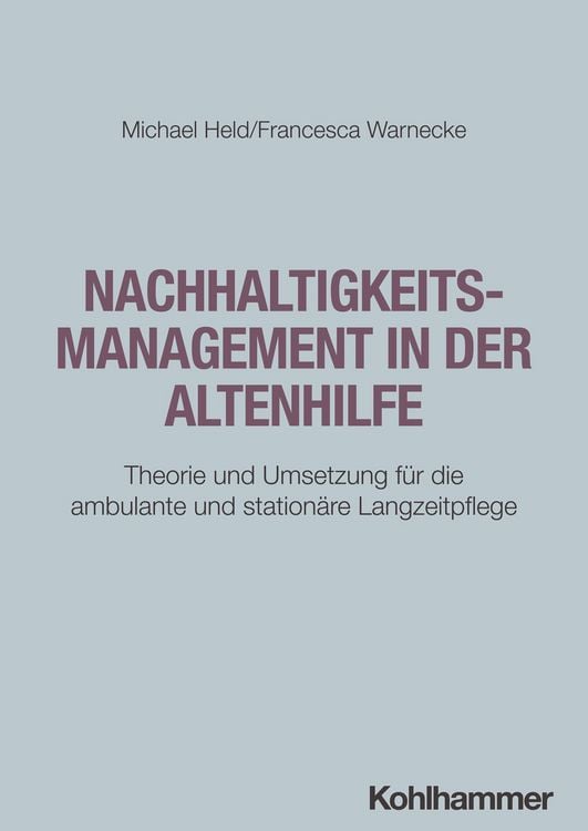 Produktbild: Nachhaltigkeitsmanagement in der Altenhilfe