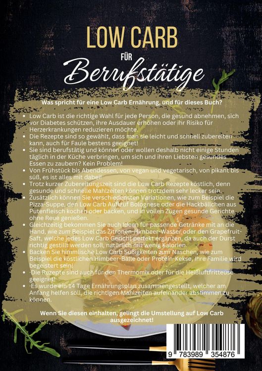 Produktbild: Low Carb f&uuml;r Berufst&auml;tige