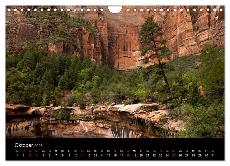 Produktbild: Felslandschaften (Wandkalender 2026 DIN A4 quer), CALVENDO Monatskalender