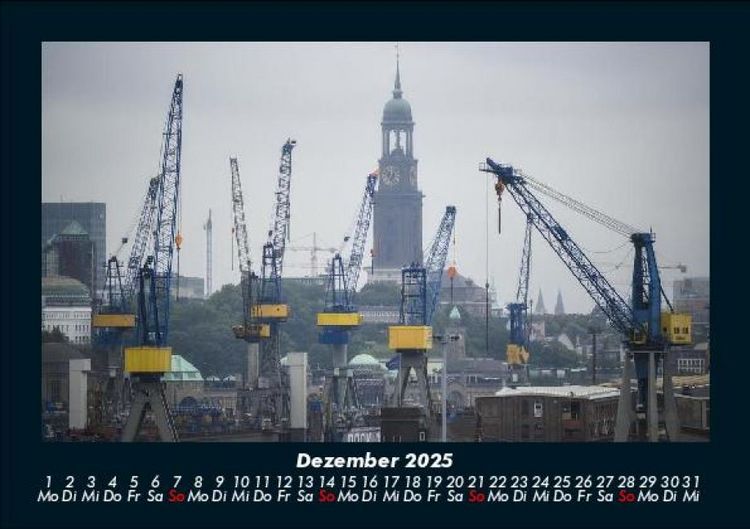 Produktbild: Hamburgs Sch&ouml;nheit 2025 Fotokalender DIN A5
