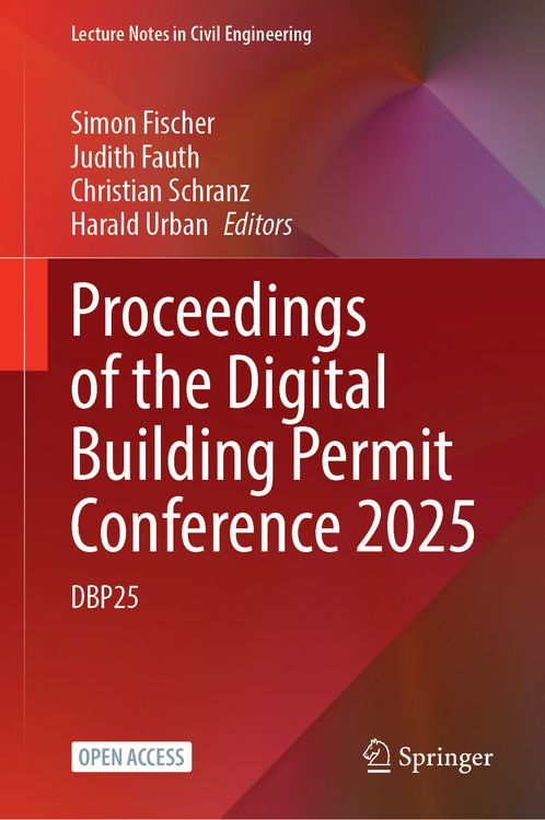 Produktbild: Proceedings of the Digital Building Permit Conference 2025