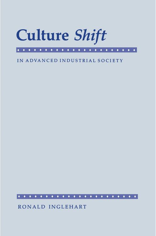 Produktbild: Culture Shift in Advanced Industrial Society
