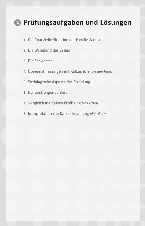 Produktbild: Lekt&uuml;rehilfen Franz Kafka, 'Die Verwandlung'. Interpretationshilfe f&uuml;r Oberstufe und Abitur