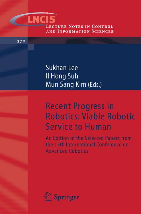 Produktbild: Recent Progress in Robotics: Viable Robotic Service to Human