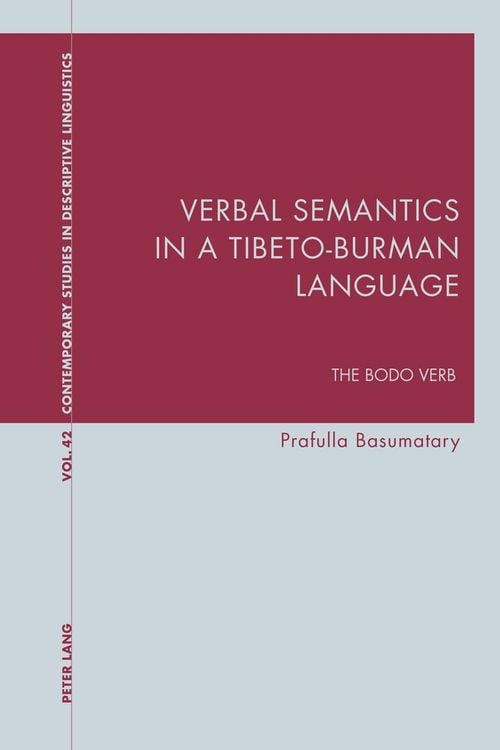 Produktbild: Verbal Semantics in a Tibeto-Burman Language