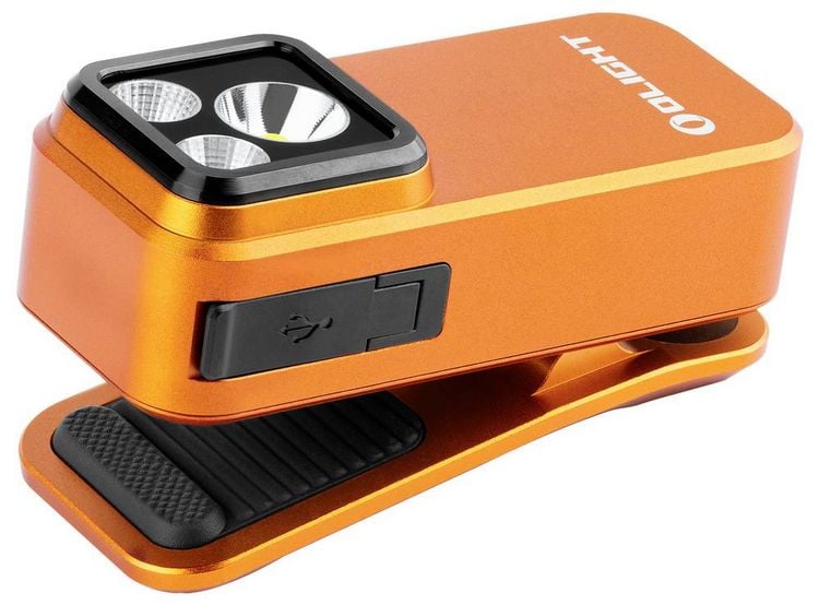 Produktbild: OLight Oclip Pro S (Orange) LED Taschenlampe 500lm