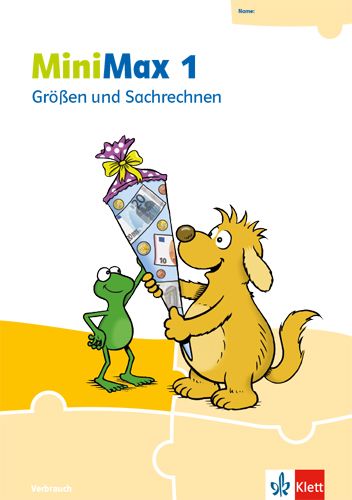 Produktbild: MiniMax 1. Themenheft Gr&ouml;&szlig;en und Sachrechnen - Verbrauchsmaterial Klasse 1
