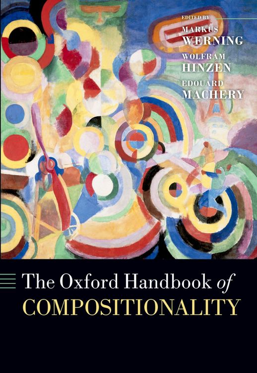 Produktbild: The Oxford Handbook of Compositionality