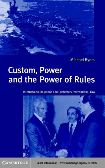 Produktbild: Custom, Power and the Power of Rules