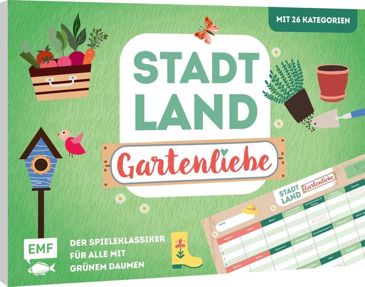 Bild vom Artikel Stadt, Land, Gartenliebe - Der Spieleklassiker für alle mit grünem Daumen vom Autor 