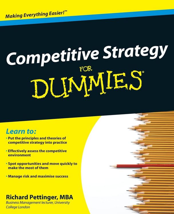 Produktbild: Competitive Strategy for Dummies
