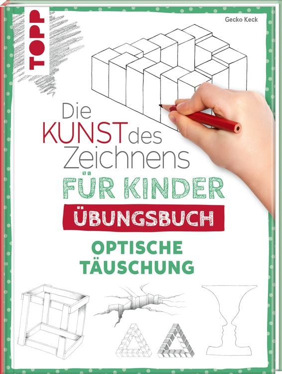 Bild vom Artikel Die Kunst des Zeichnens für Kinder Übungsbuch - Optische Täuschung vom Autor Gecko Keck