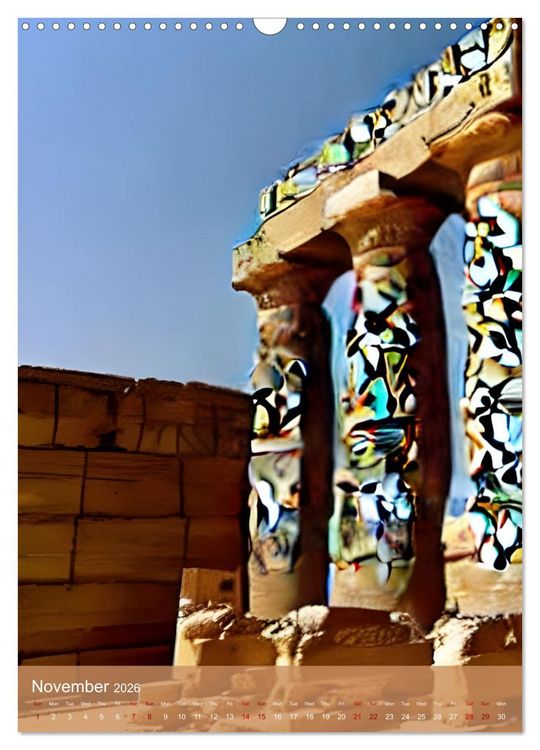 Produktbild: Ancient Egypt - Digital Artwork created by Artificial Intelligence (Wall Calendar 2026 DIN A3 portrait), CALVENDO 12 Month Wall Calendar