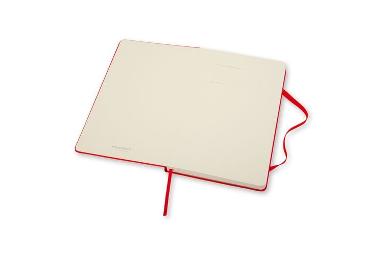 Produktbild: Moleskine Notizbuch, Pocket/A6, Blanko, Fester Einband, Rot