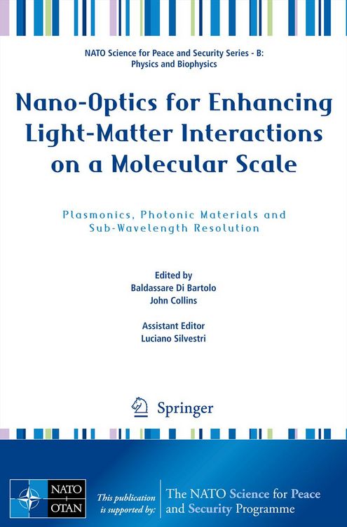 Produktbild: Nano-Optics for Enhancing Light-Matter Interactions on a Molecular Scale