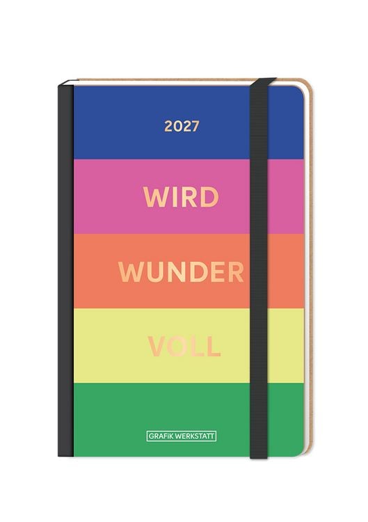 Produktbild: Terminplaner Letterart 2027 wird wundervoll