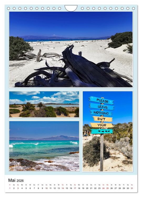 Produktbild: Inseltraum Kreta - Sehenswerte Ausflugsziele (Wandkalender 2026 DIN A4 hoch), CALVENDO Monatskalender