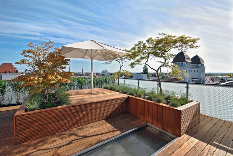 Produktbild: Dachterrassen und Balkone
