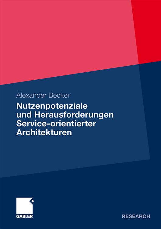 Produktbild: Nutzenpotenziale und Herausforderungen Service-orientierter Architekturen