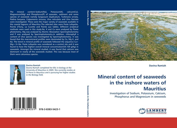 Produktbild: Mineral content of seaweeds in the inshore waters of Mauritius
