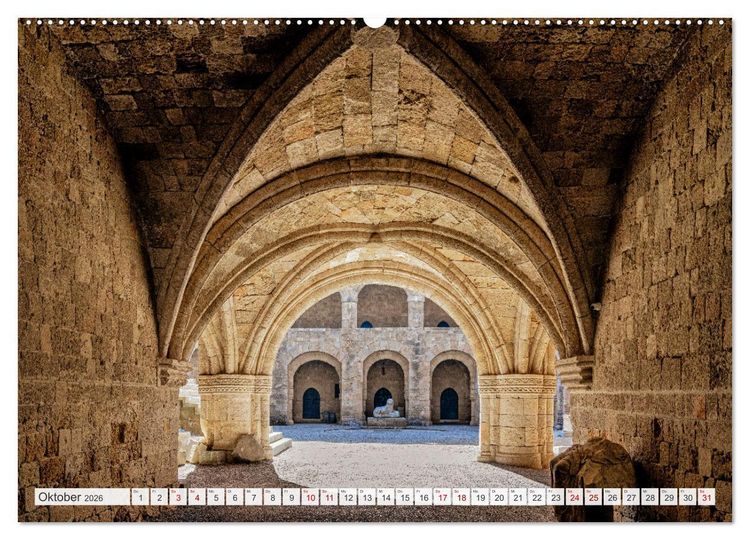 Produktbild: Rhodos und Symi (hochwertiger Premium Wandkalender 2026 DIN A2 quer), Kunstdruck in Hochglanz