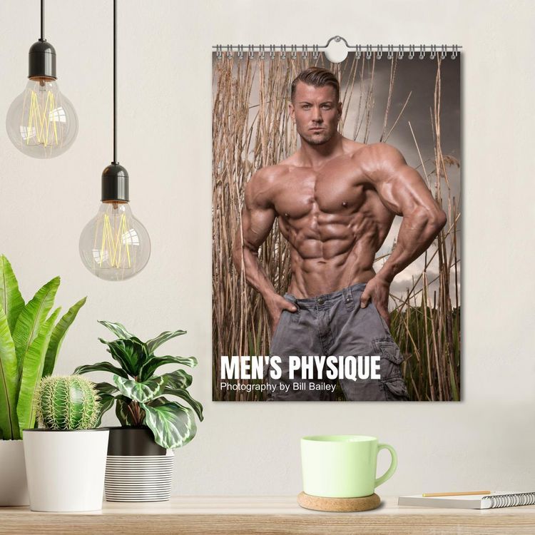 Produktbild: Men's Physique (Wandkalender 2026 DIN A4 hoch), CALVENDO Monatskalender