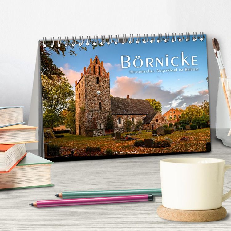 Produktbild: B&ouml;rnicke - Historisches Angerdorf im Barnim (Tischkalender 2026 DIN A5 quer), CALVENDO Monatskalender