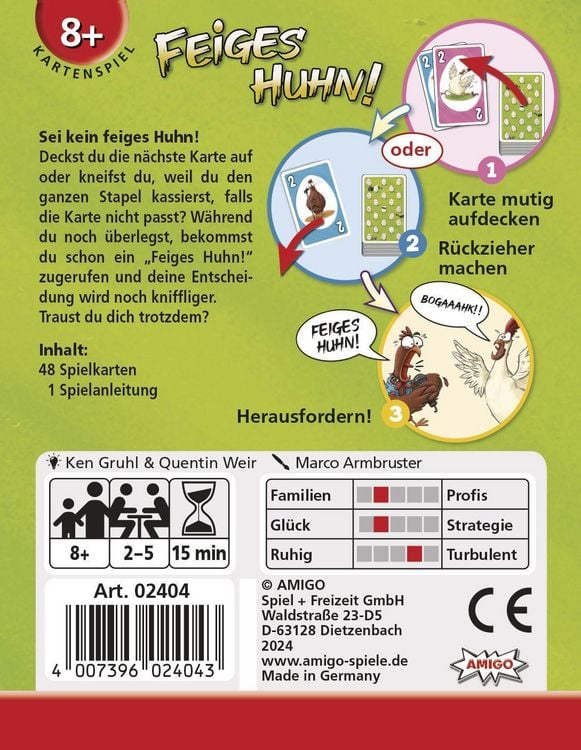 Produktbild: Feiges Huhn!