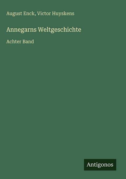 Produktbild: Annegarns Weltgeschichte
