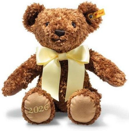 Produktbild: Steiff 114175 - Teddyb&auml;r Cosy Jahresb&auml;r 2026, 34 cm, Pl&uuml;sch