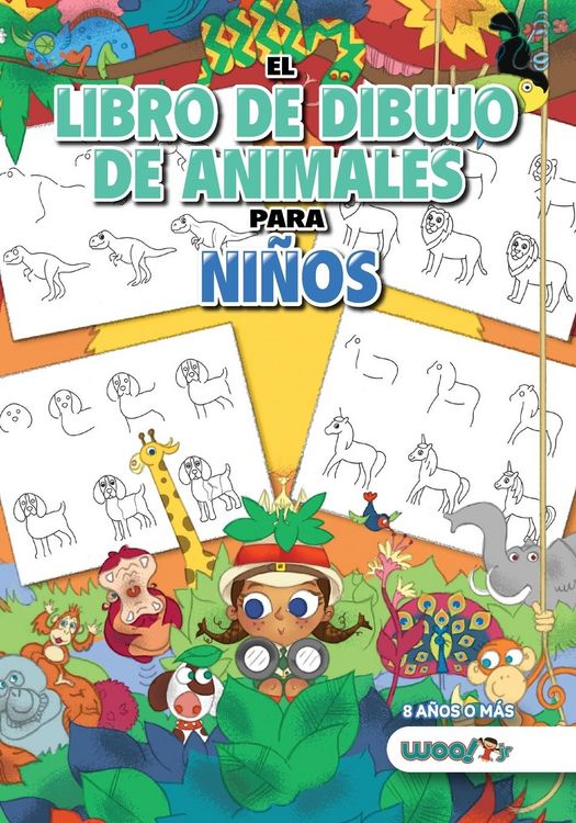 Produktbild: El Libro de Dibujo de Animales Para Ni&ntilde;os