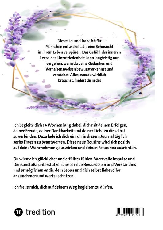 Produktbild: Dein Journal f&uuml;r mehr Selbstliebe, Lebensfreude und Dankbarkeit