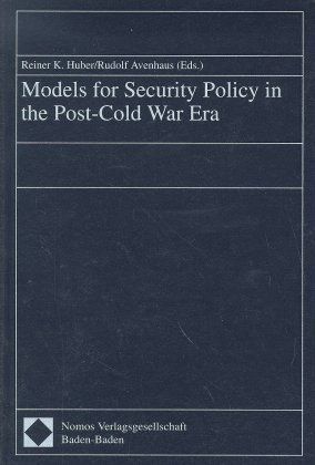 Produktbild: Models for Security Policy in the Post-Cold War Era