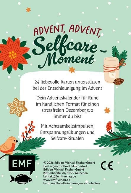 Produktbild: Adventskalender-Kartenset: Selfcare-Momente f&uuml;r meinen Advent