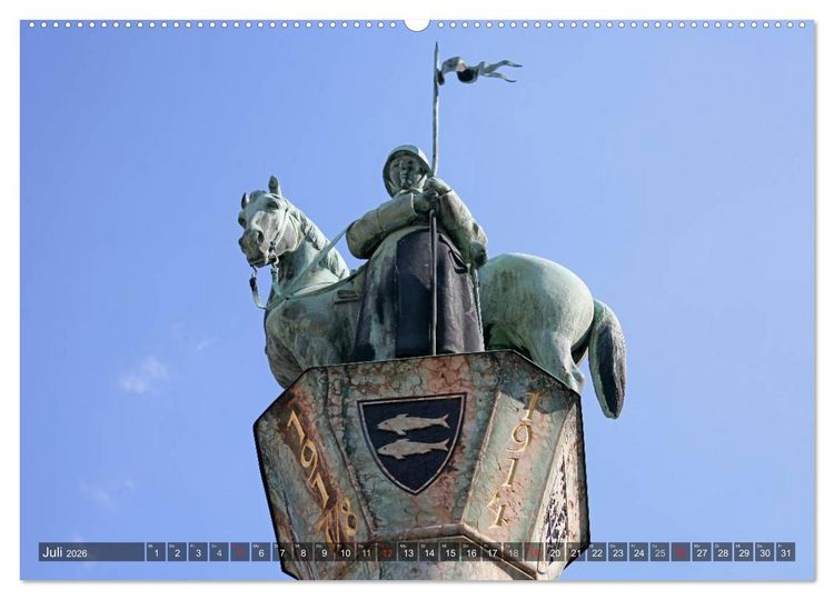Produktbild: Bummel durch Forchheim (Wandkalender 2026 DIN A2 quer), CALVENDO Monatskalender