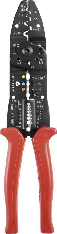 Produktbild: TOOLCRAFT TO-4861971 Multifunktionszange 0.75 bis 6mm