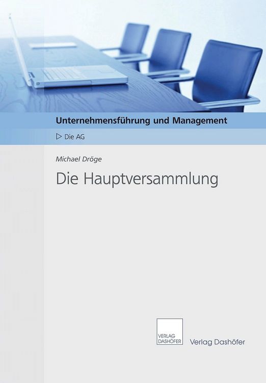 Produktbild: Die Hauptversammlung