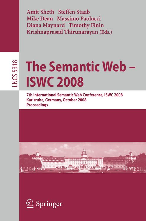 Produktbild: The Semantic Web - ISWC 2008