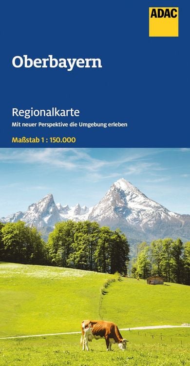 Produktbild: ADAC Regionalkarte 16 Oberbayern 1:150.000
